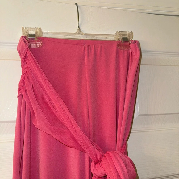 Pink Wide Leg Flare Palazzo Pants! - Picture 5 of 5